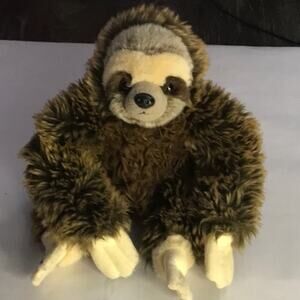 Aurora Sloth Brown Plush Stuffed Animals Christmas Holiday Birthday Gift